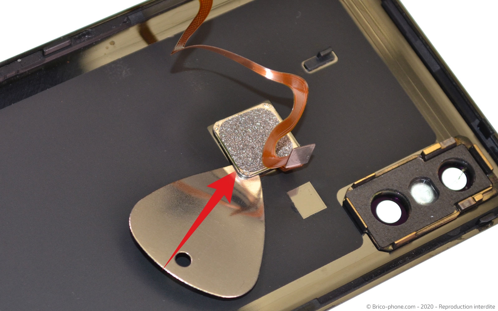 Changement de vitre arrière sur Mi Mix 2S photo 2