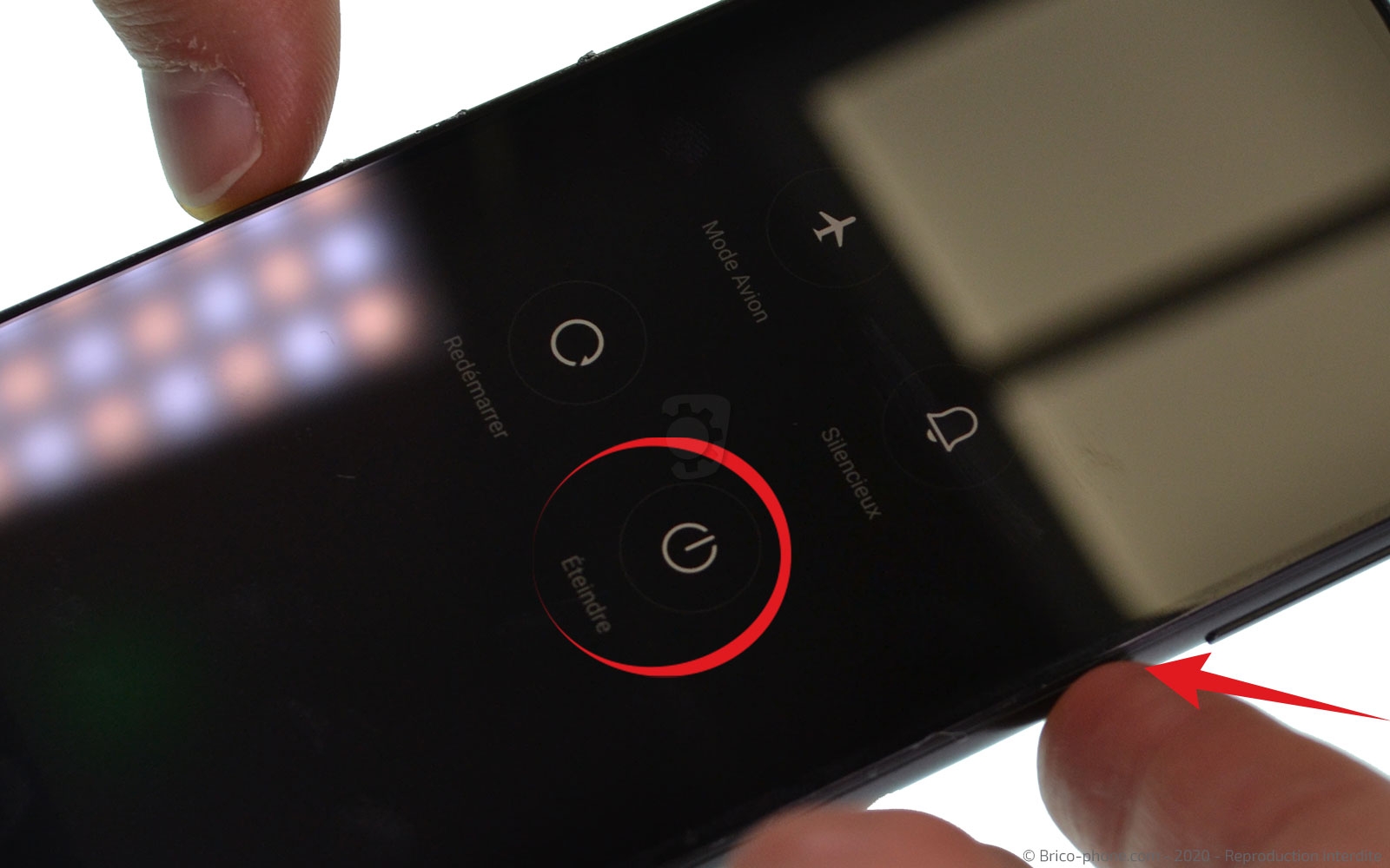 Changement de vitre arrière sur Mi Mix 2S photo 1