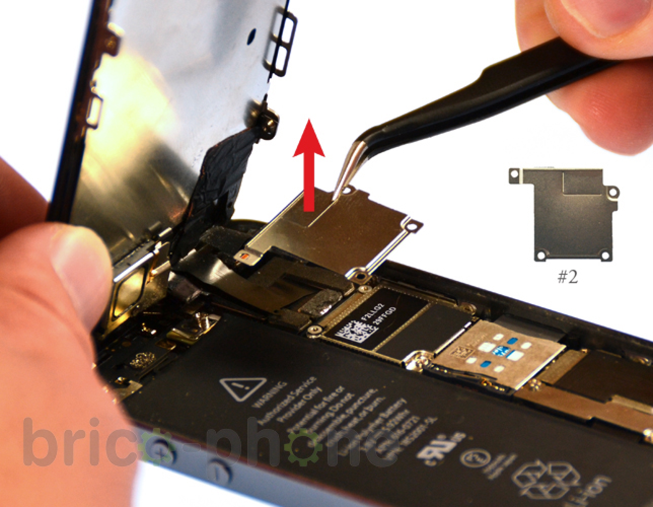 Changement du haut-parleur interne sur iPhone 5S photo 2