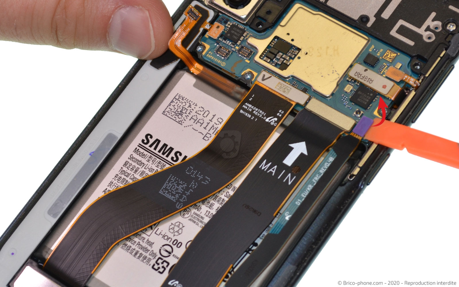 Changement de batterie sur Galaxy Note 10 photo 2