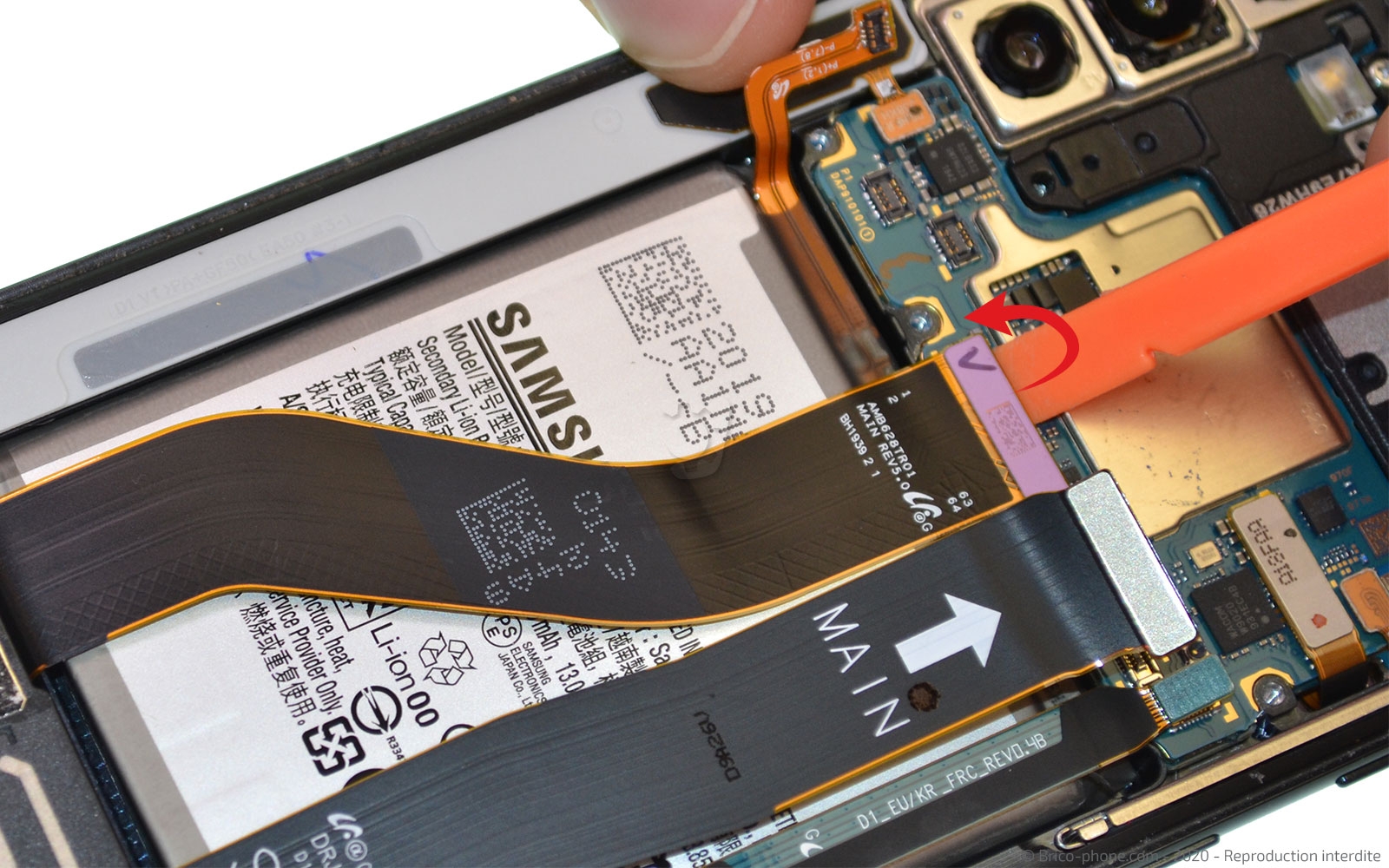 Changement de batterie sur Galaxy Note 10 photo 4