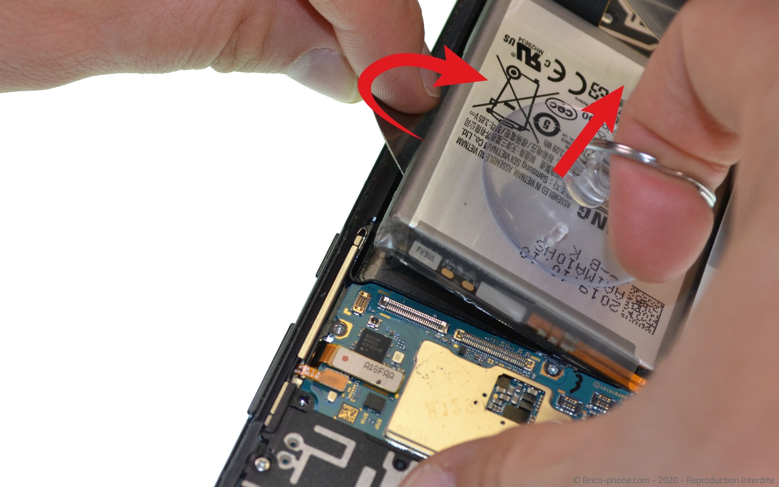 Changement de batterie sur Galaxy Note 10 photo 1