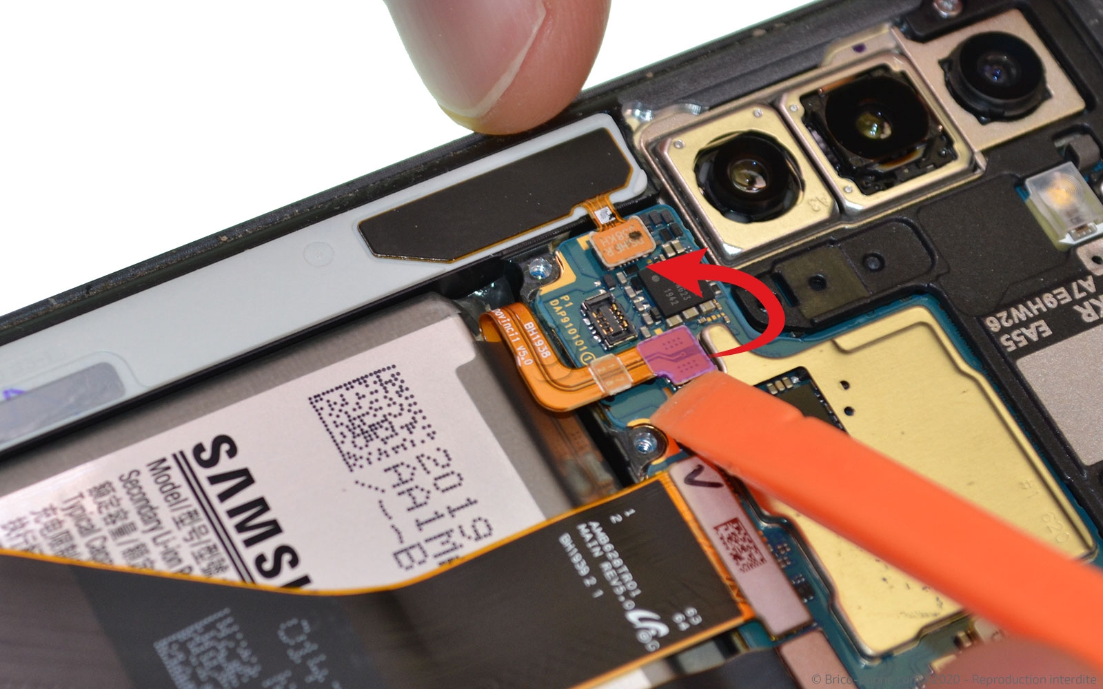 Changement du connecteur de charge sur Galaxy Note 10 photo 1
