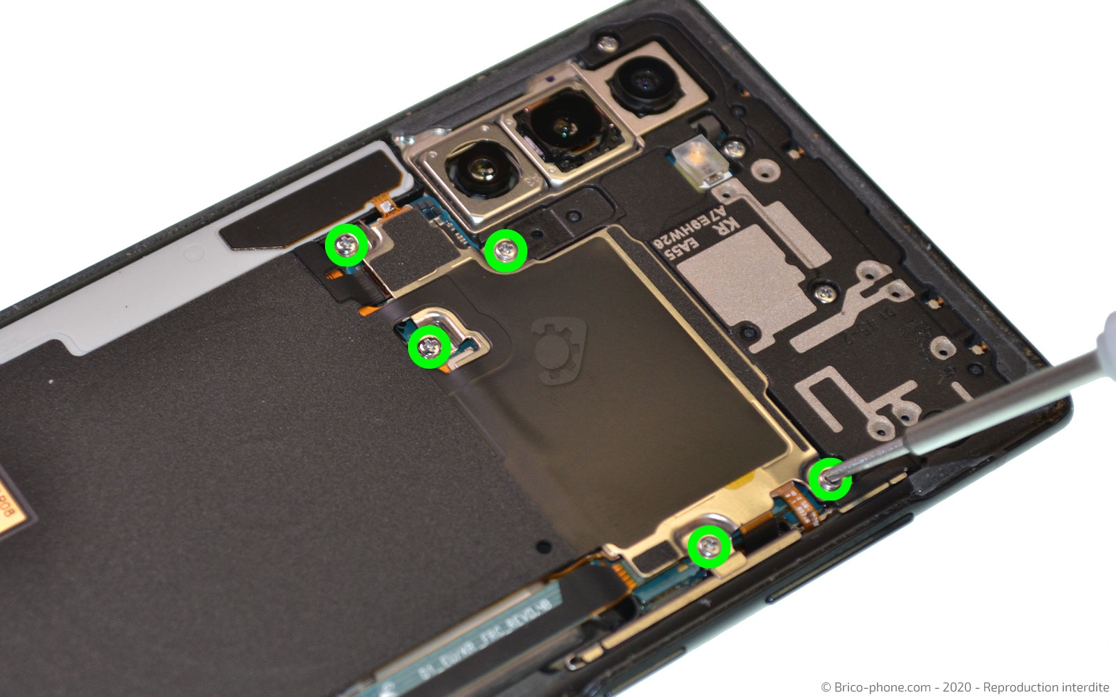 Changement du bloc écran sur Galaxy Note 10 photo 1