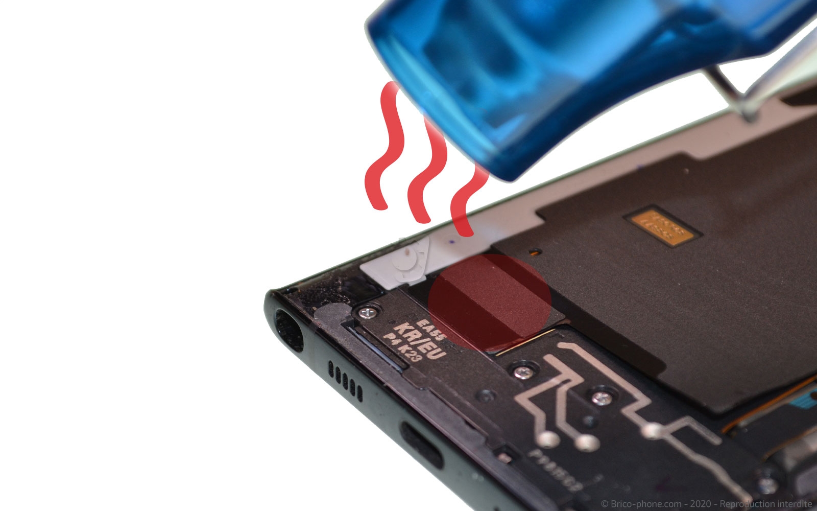 Changement du bloc écran sur Galaxy Note 10 photo 2