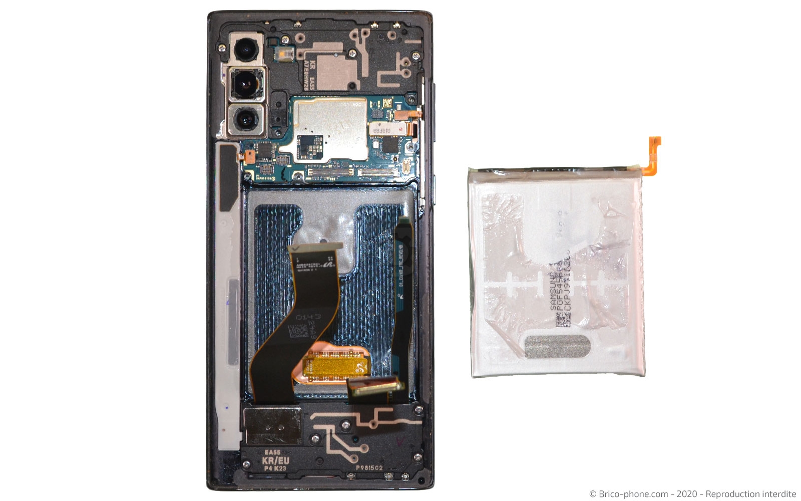 Changement du bloc écran sur Galaxy Note 10 photo 2