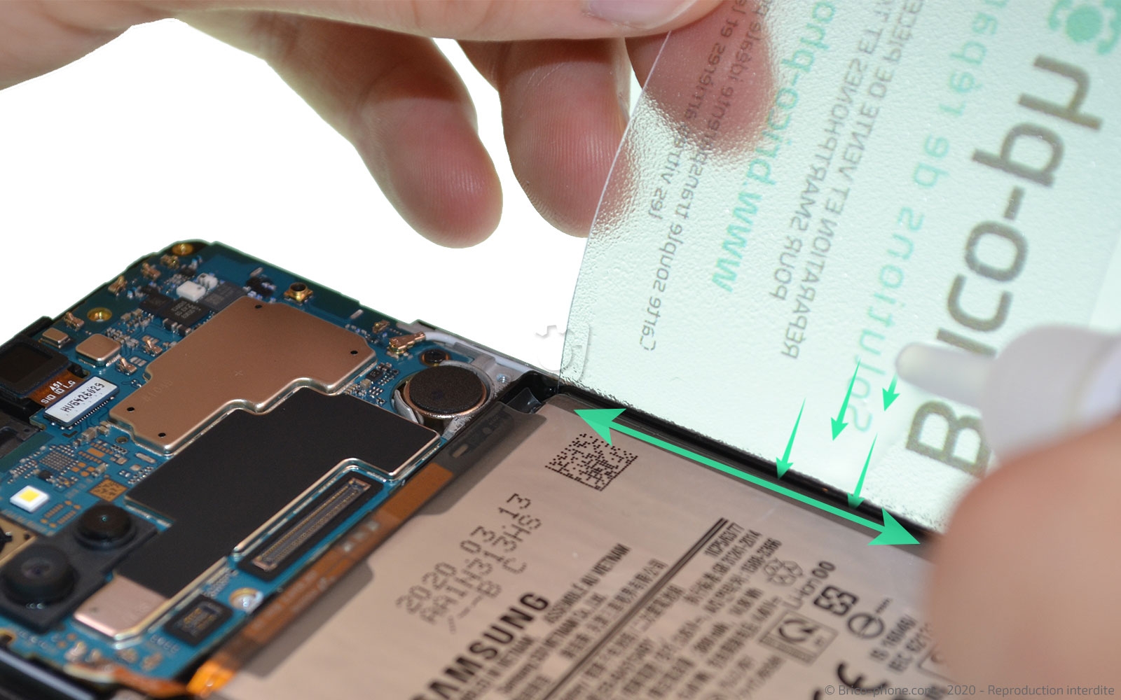 Démontage complet sur Galaxy A51 photo 1