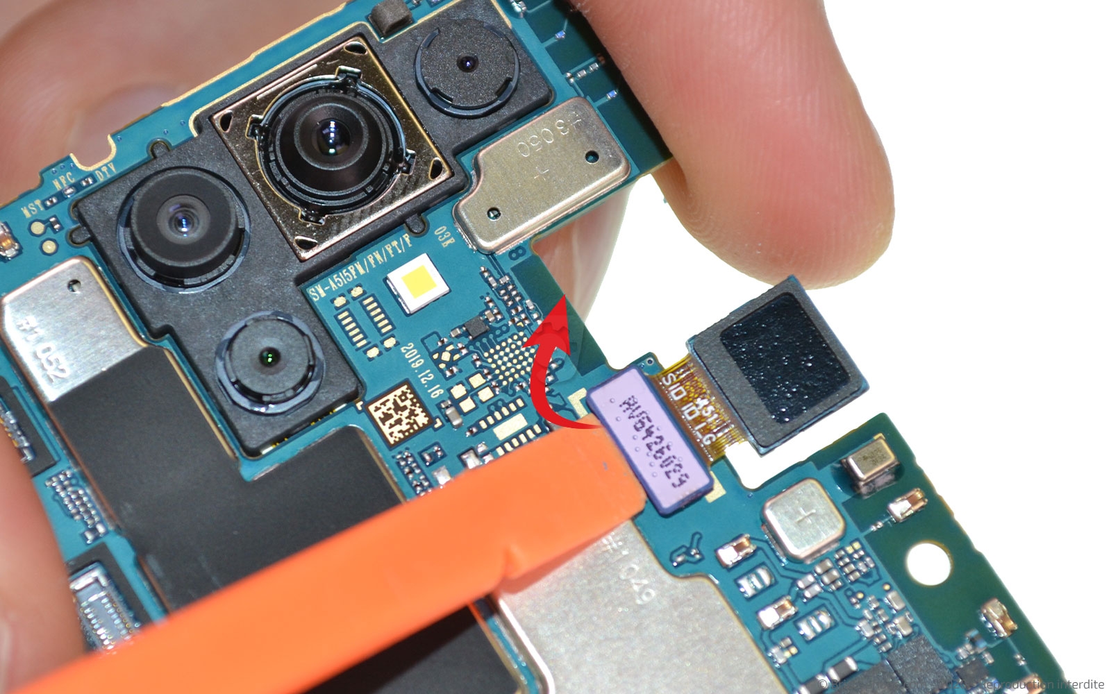 Démontage complet sur Galaxy A51 photo 1