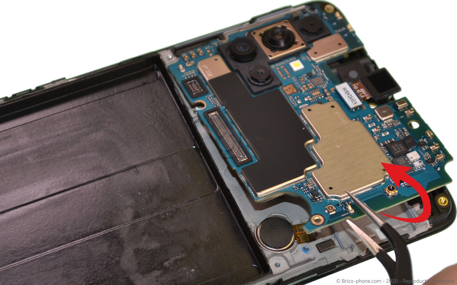 Démontage complet sur Galaxy A51 photo 4