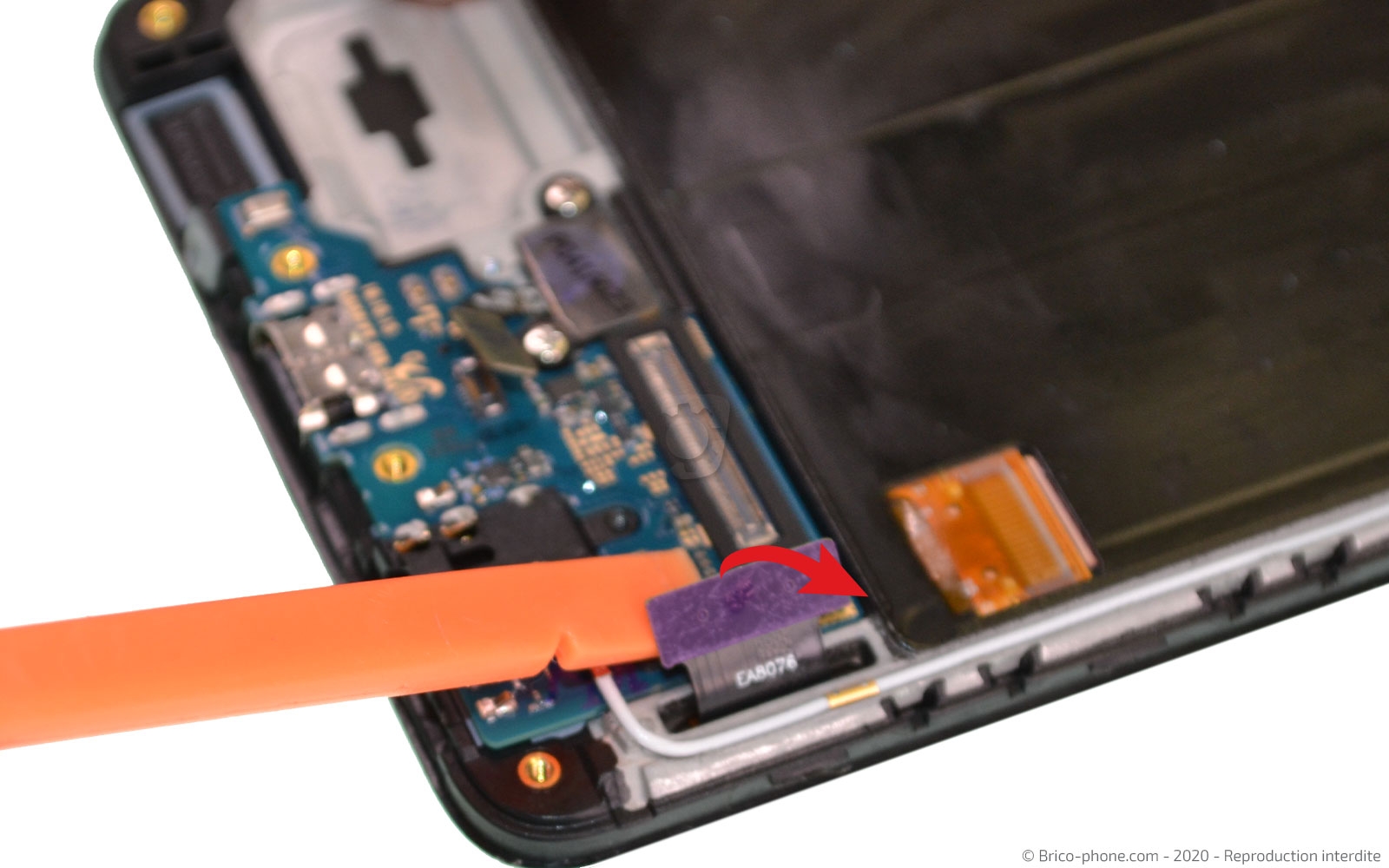 Démontage complet sur Galaxy A51 photo 2