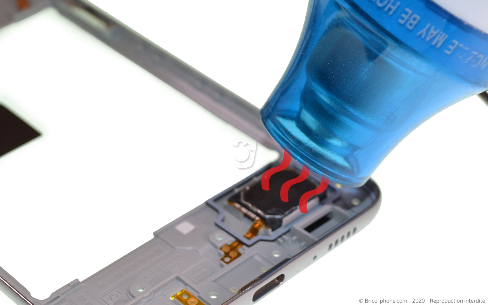 Démontage complet sur Galaxy A51 photo 1