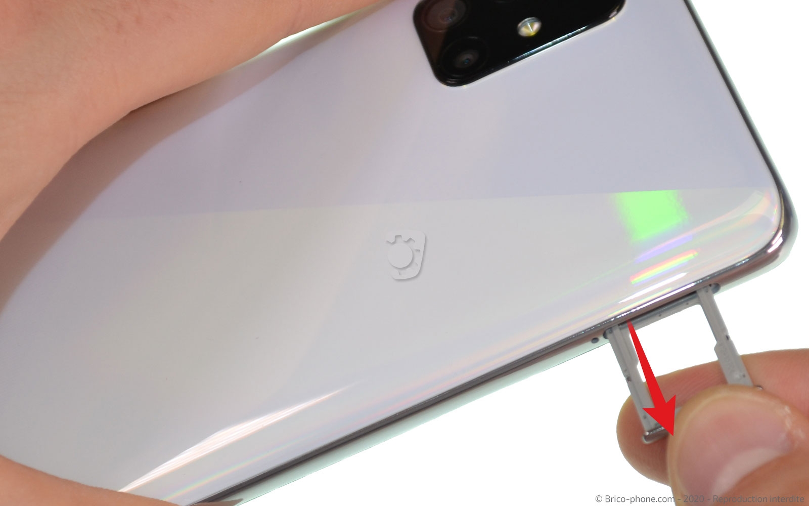 Démontage complet sur Galaxy A51 photo 2