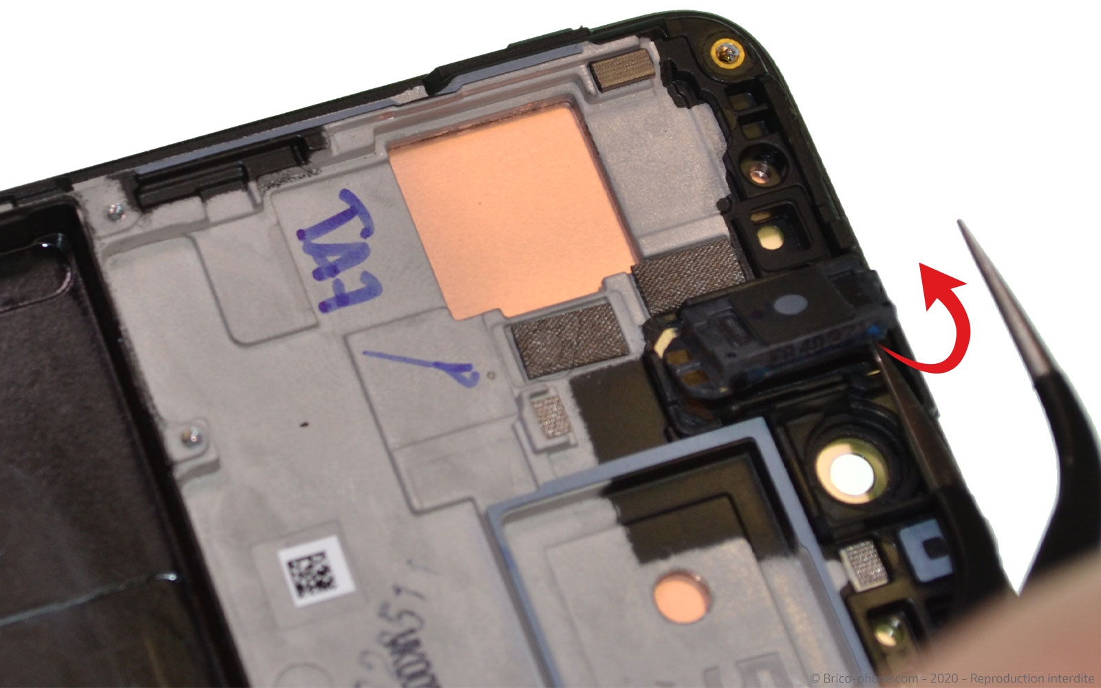 Démontage complet sur Galaxy A51 photo 1