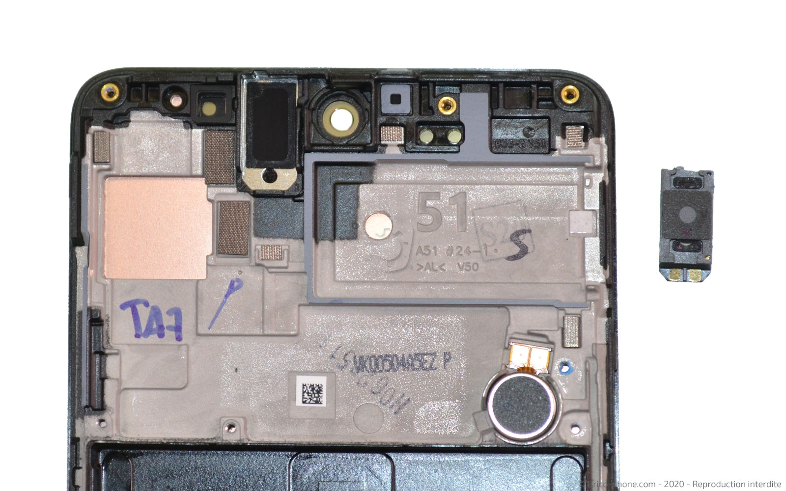 Démontage complet sur Galaxy A51 photo 2