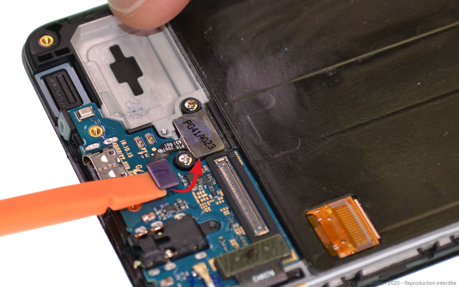 Changement du bloc écran  sur Galaxy A51 photo 1