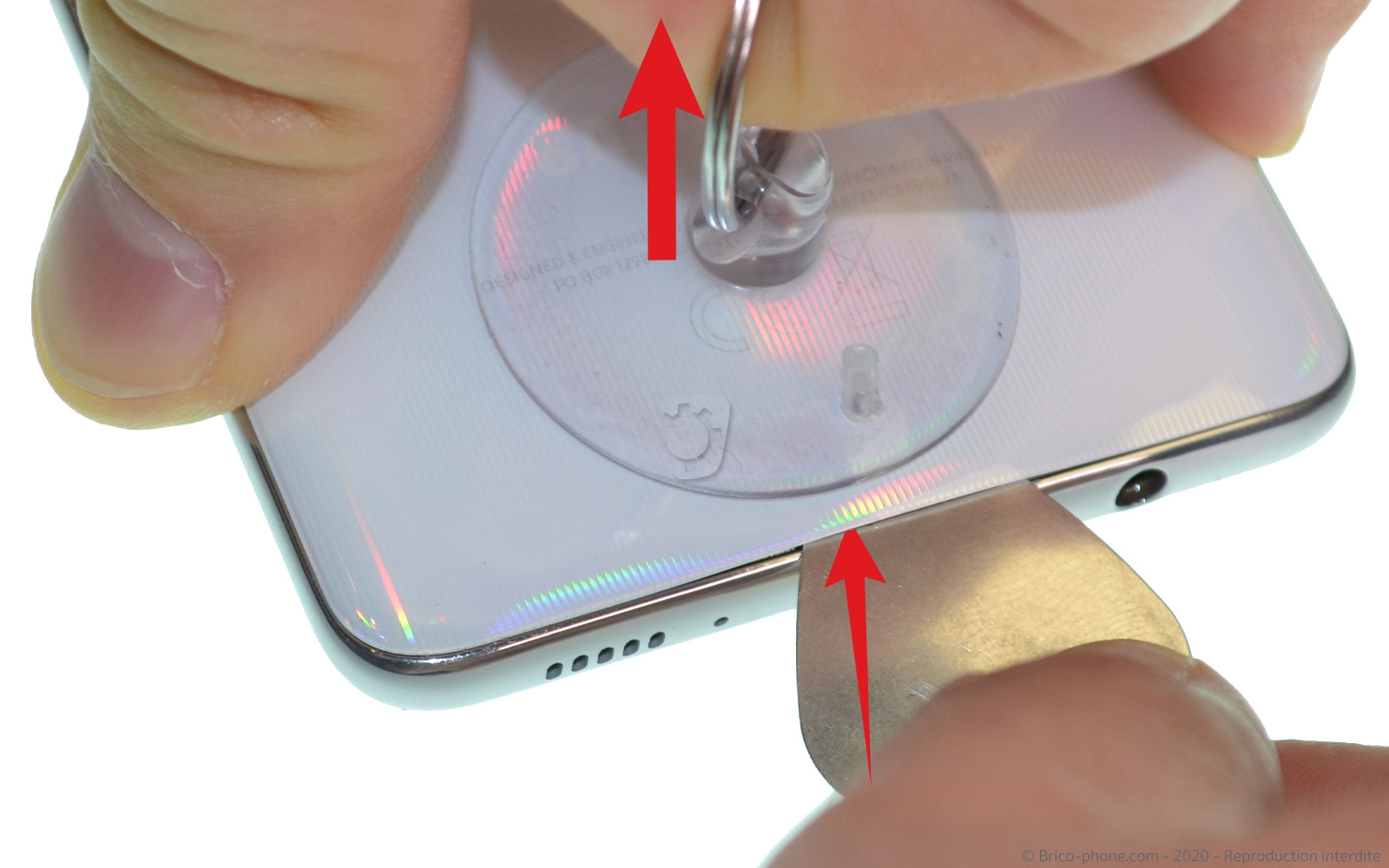 Changement du connecteur de charge sur Galaxy A51 photo 3