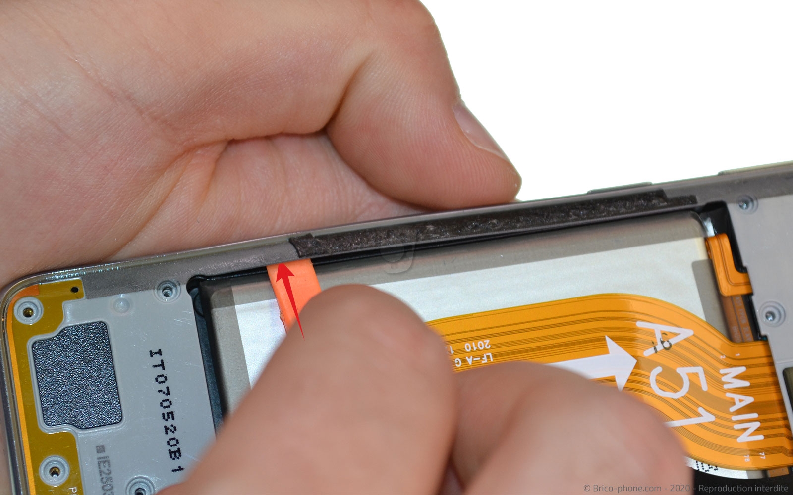 Changement du connecteur de charge sur Galaxy A51 photo 2