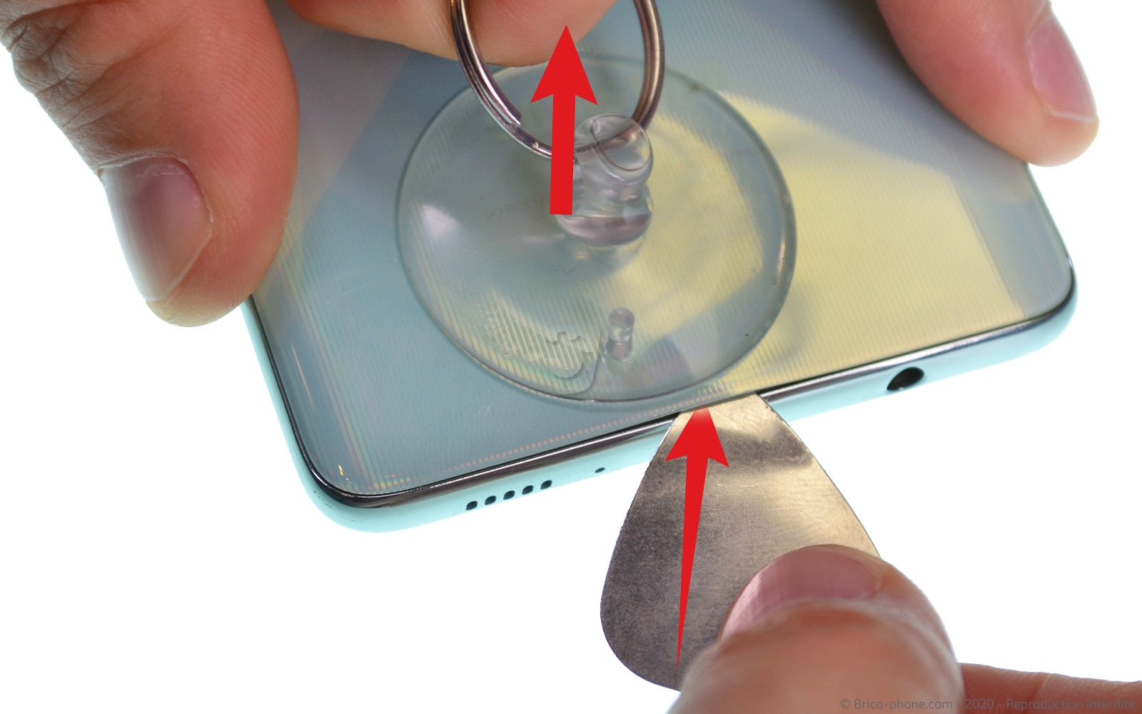 Démontage complet sur Galaxy A71 photo 3