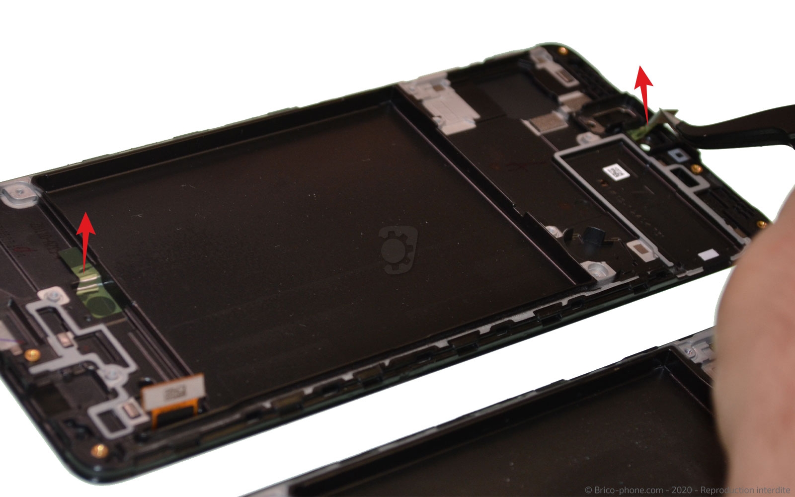 Changement du bloc écran sur Galaxy A71 photo 3