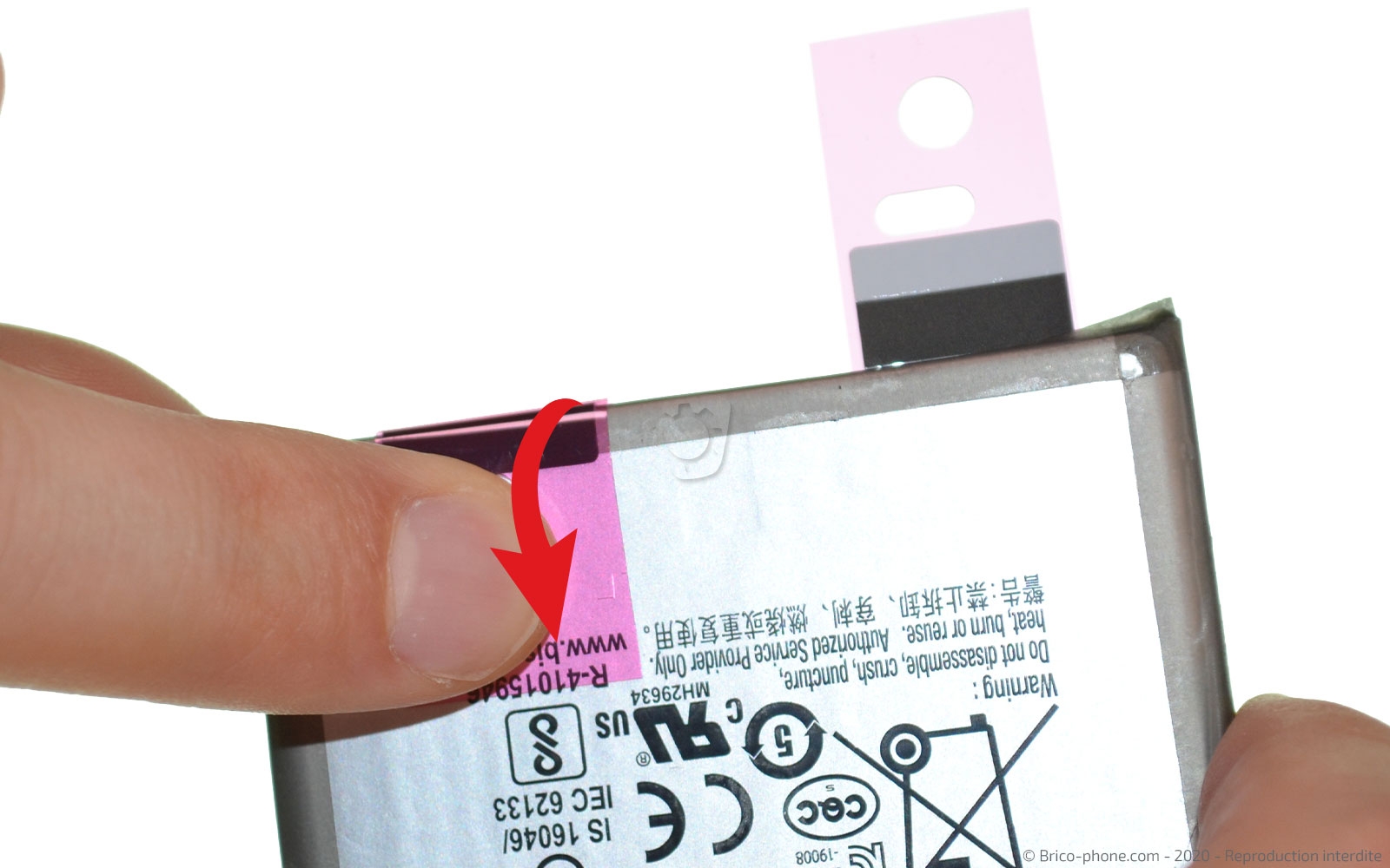 Changement du bloc écran sur Galaxy A71 photo 2