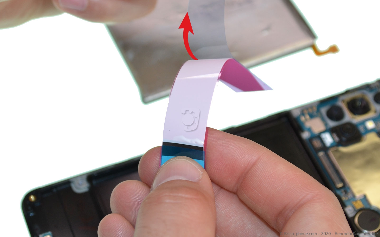 Changement du bloc écran sur Galaxy A71 photo 3