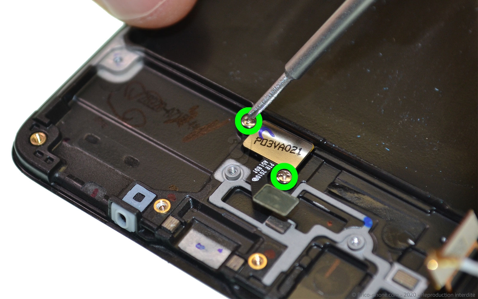 Changement du bloc écran sur Galaxy A71 photo 1