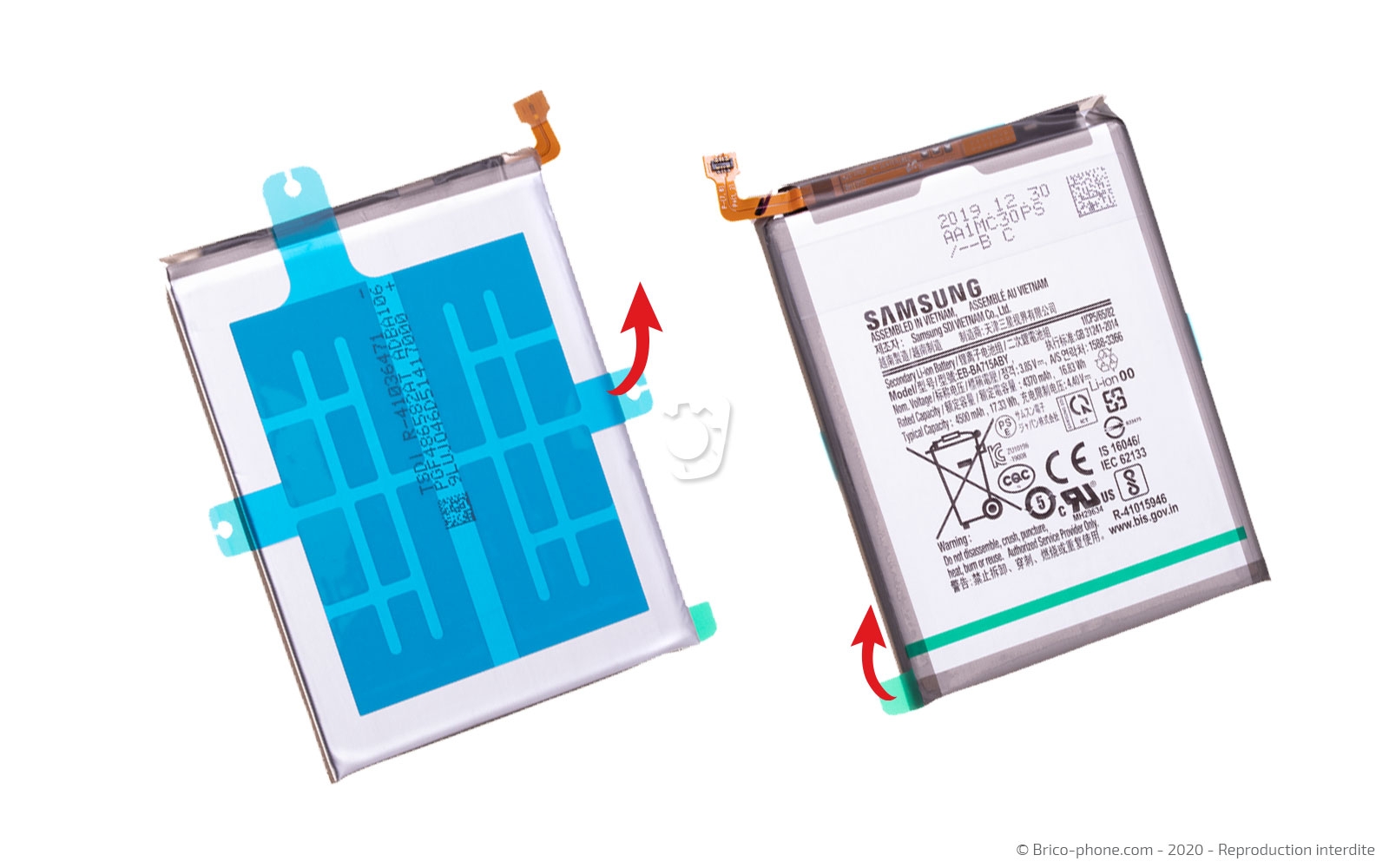 Changement de batterie sur Galaxy A71 photo 1