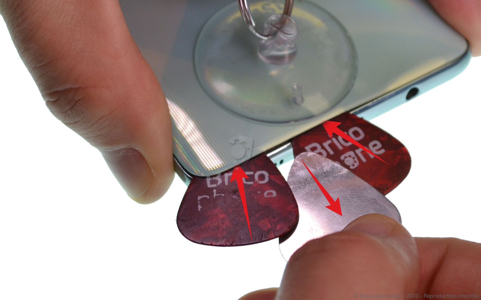 Changement de batterie sur Galaxy A71 photo 1