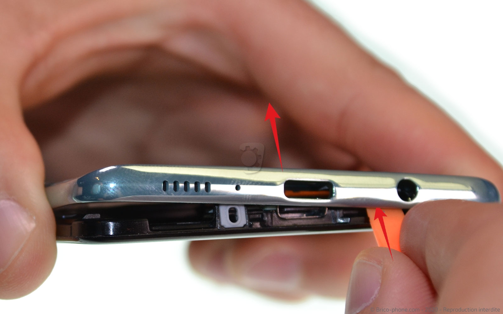 Changement du connecteur de charge sur Galaxy A71 photo 3