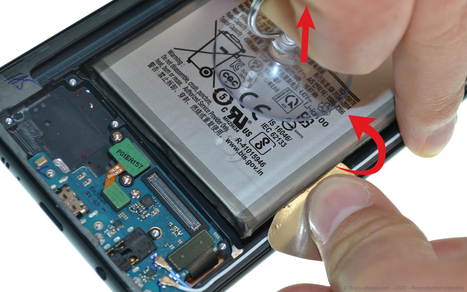 Démontage complet sur Galaxy Note 10 Lite photo 3