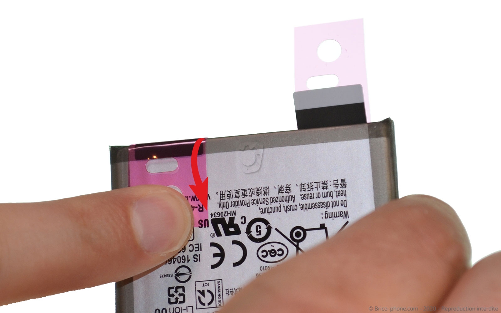 Changement du bloc écran sur Galaxy Note 10 Lite photo 2