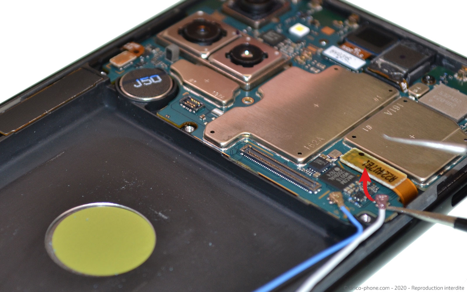 Changement du bloc écran sur Galaxy Note 10 Lite photo 1