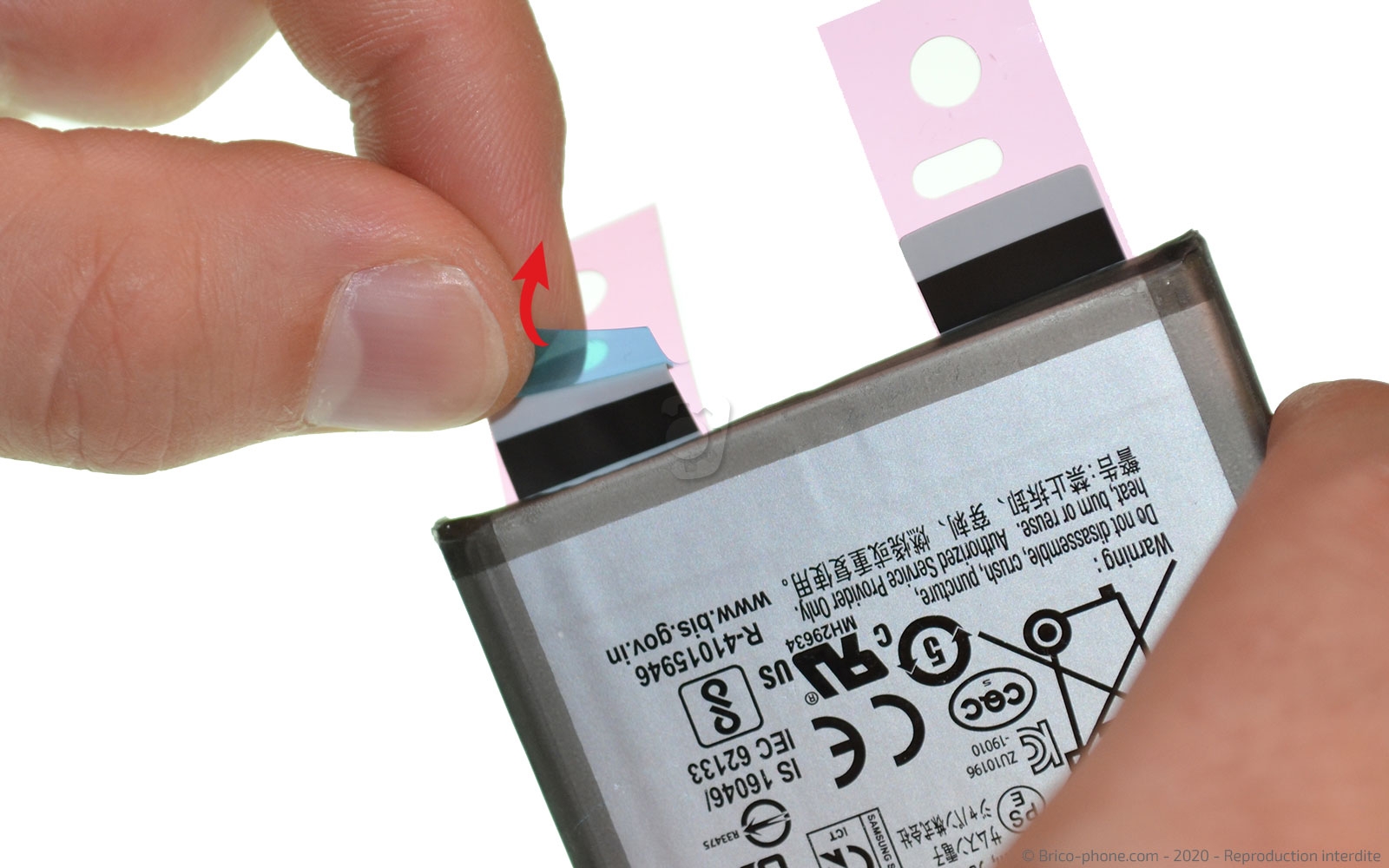 Changement de batterie sur Galaxy Note 10 Lite photo 1