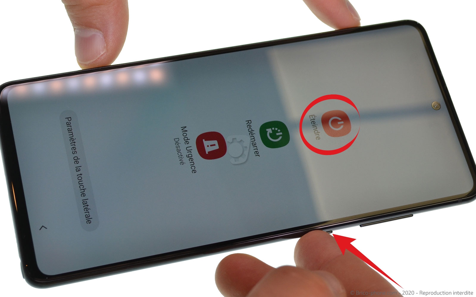 Changement du connecteur de charge sur Galaxy Note 10 Lite photo 1