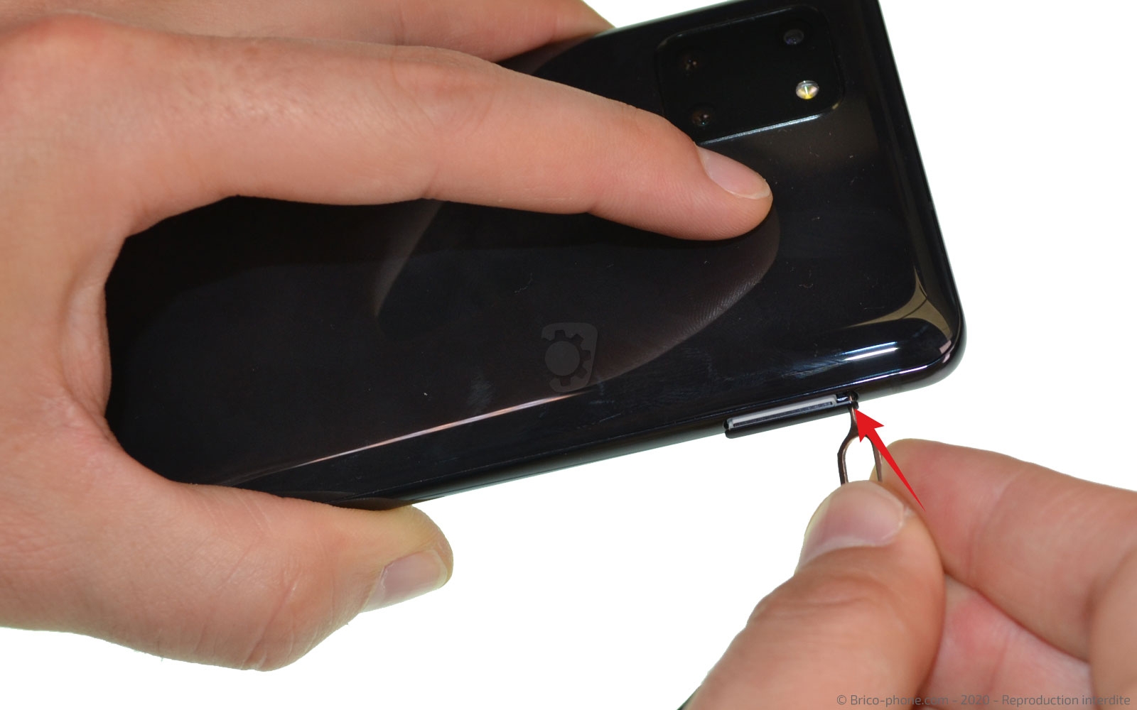 Changement du connecteur de charge sur Galaxy Note 10 Lite photo 3