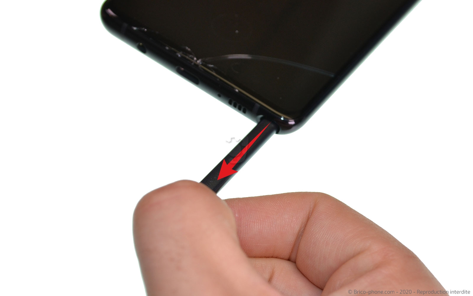 Changement du connecteur de charge sur Galaxy Note 10 Lite photo 1