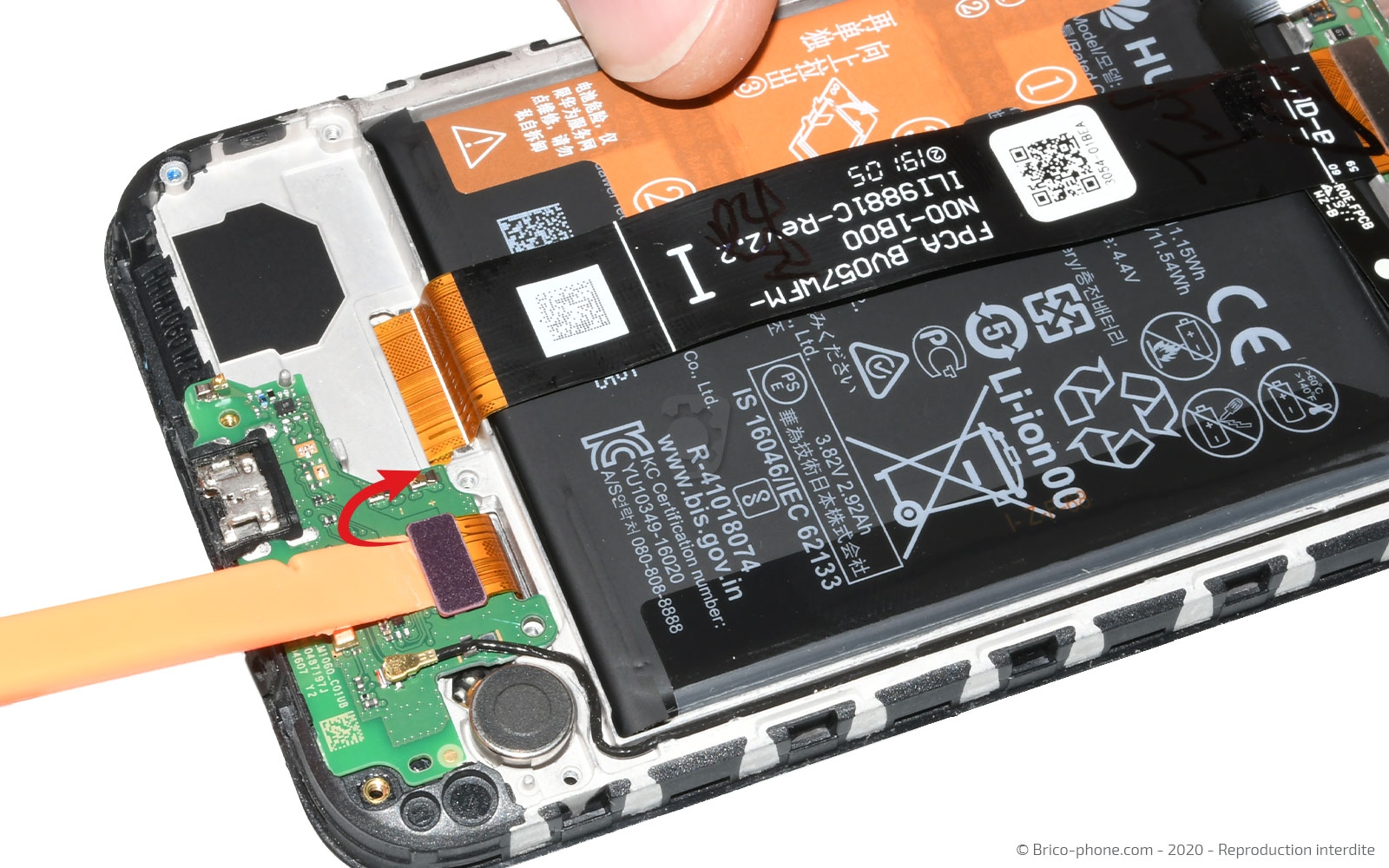 Démontage complet sur Y5 2019 photo 1