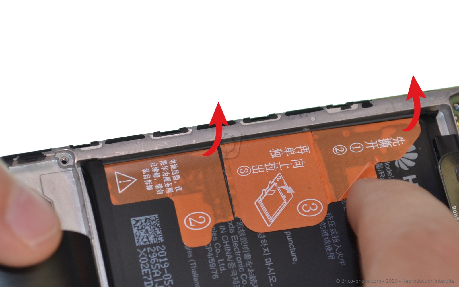 Démontage complet sur Y5 2019 photo 2