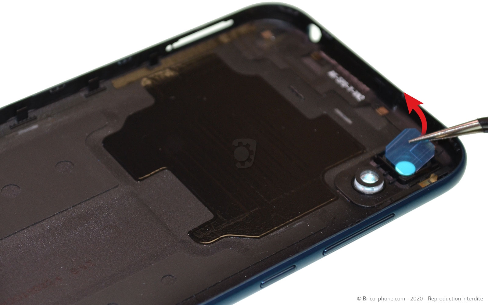 Changement de la coque arrière sur Y5 2019 photo 1