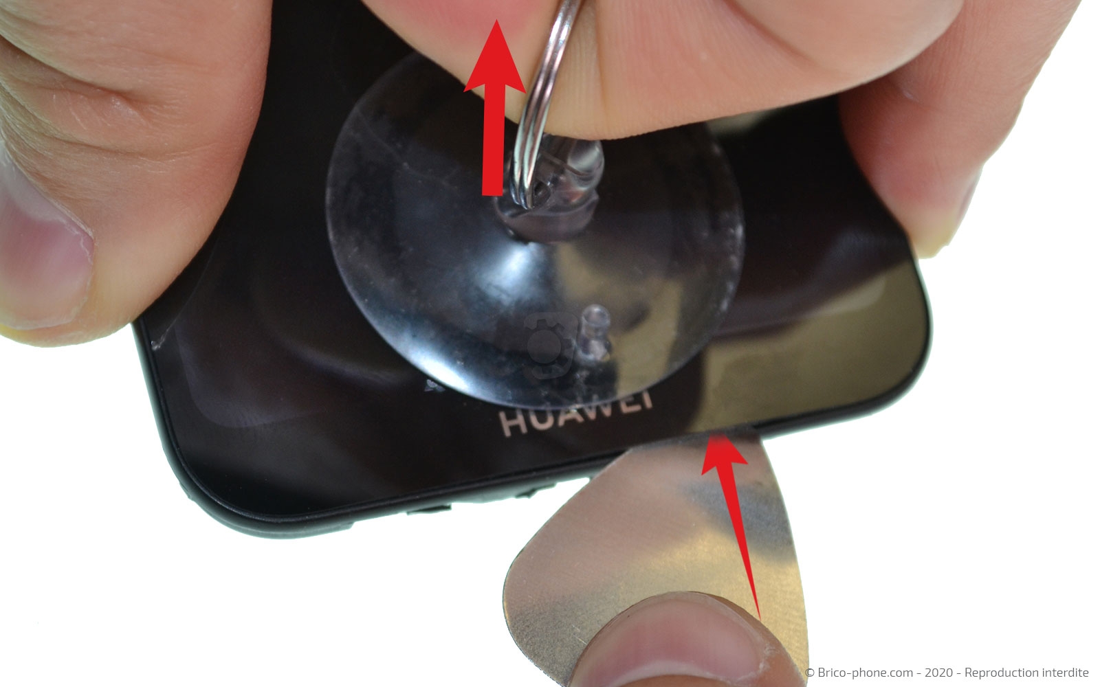 Changement de l'écran (vitre + LCD)  sur Y5 2019 photo 3