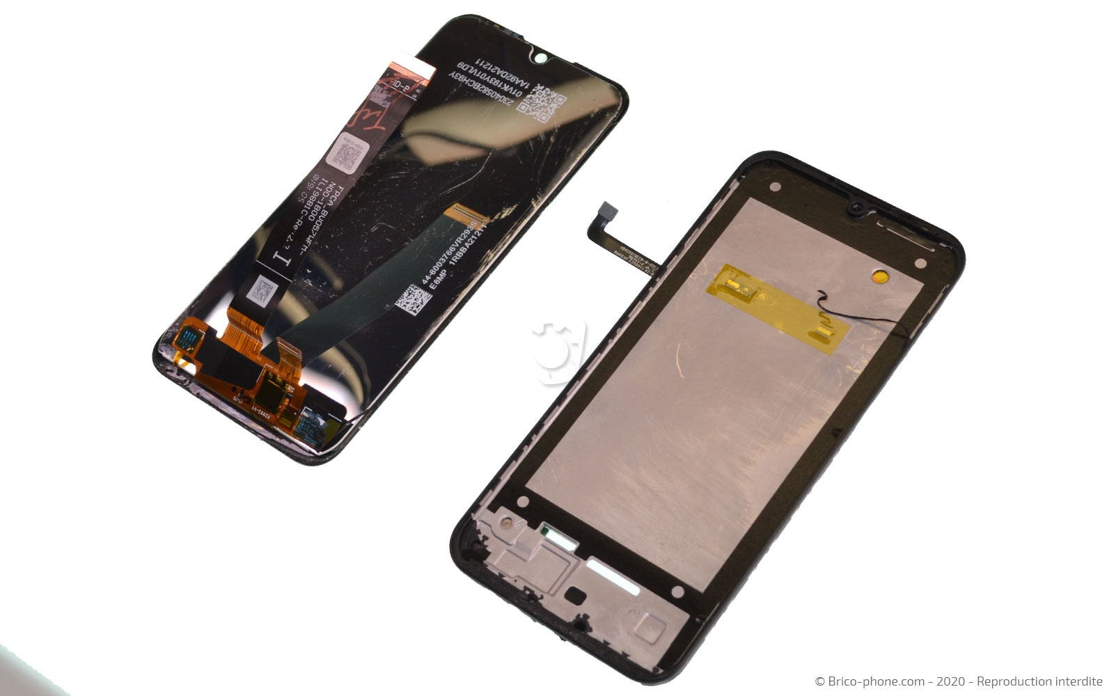 Changement de l'écran (vitre + LCD)  sur Y5 2019 photo 4