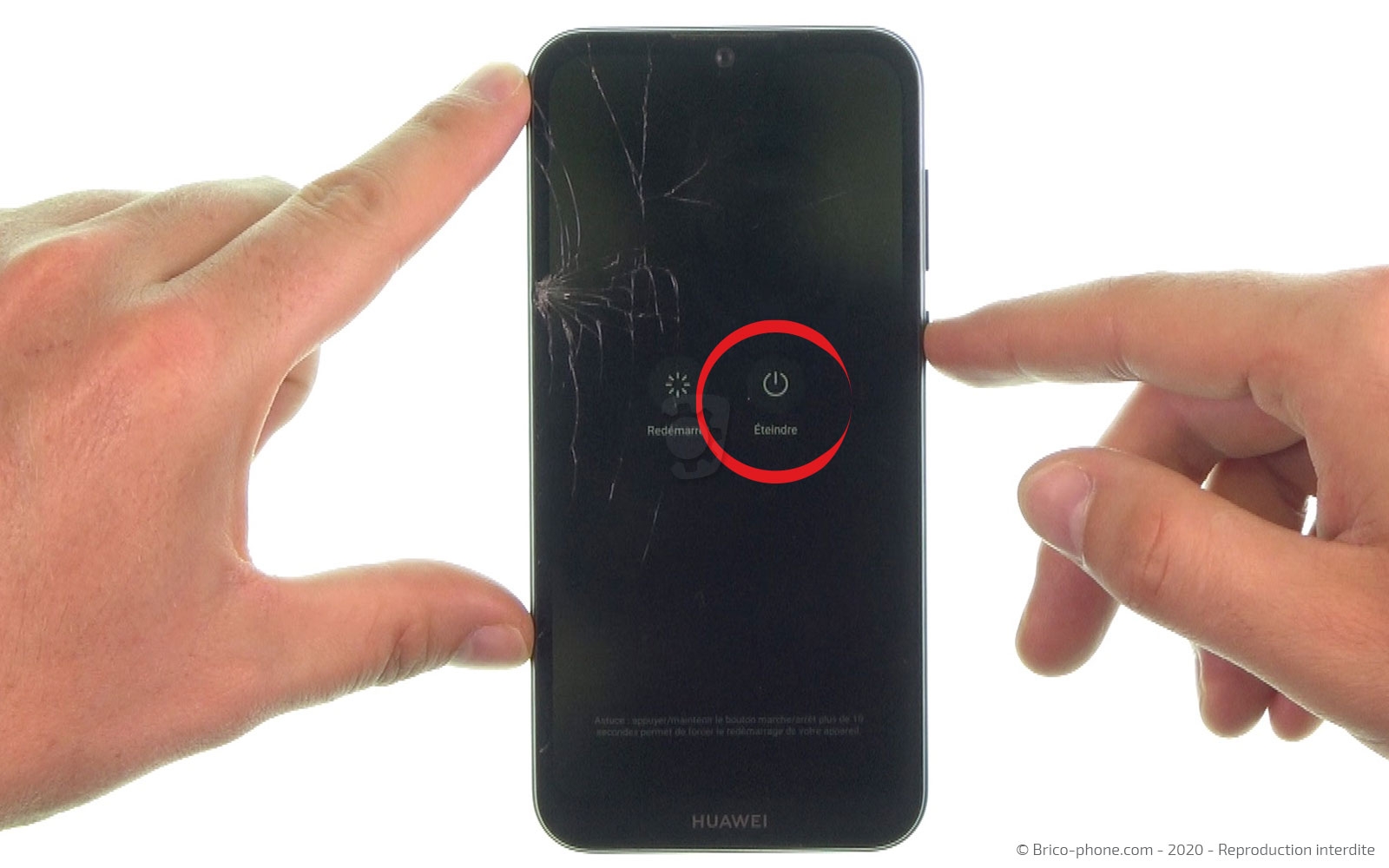 Changement de l'écran (vitre + LCD)  sur Y5 2019 photo 3