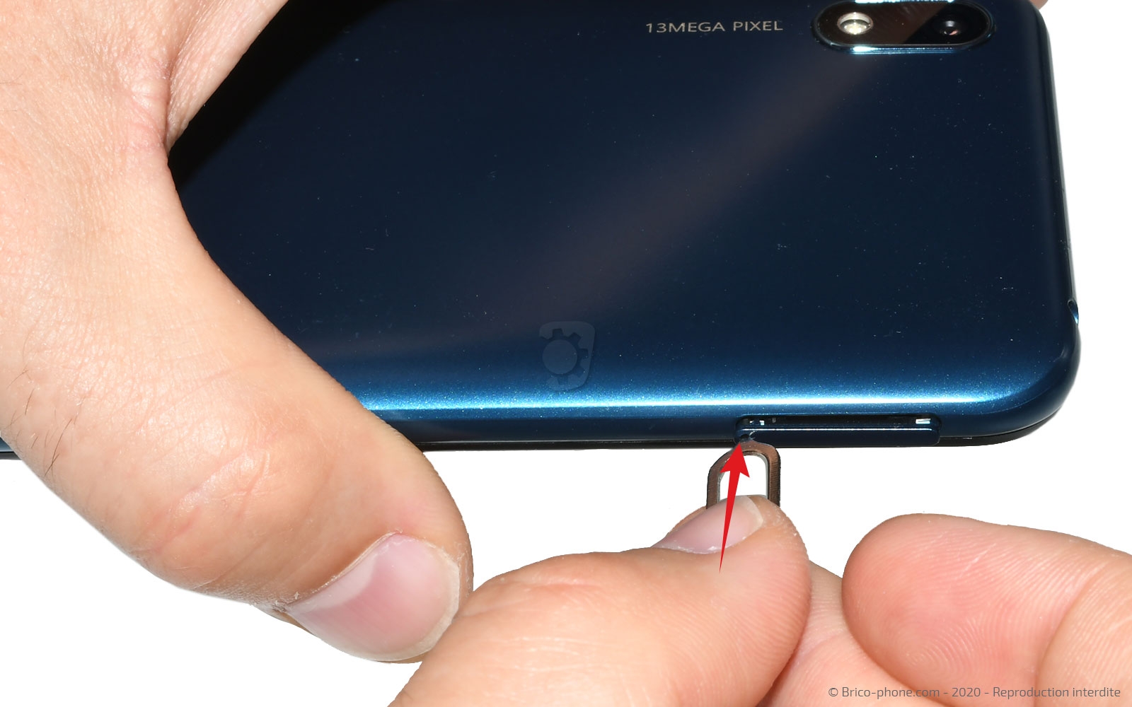 Changement du connecteur de charge sur Y5 2019 photo 1