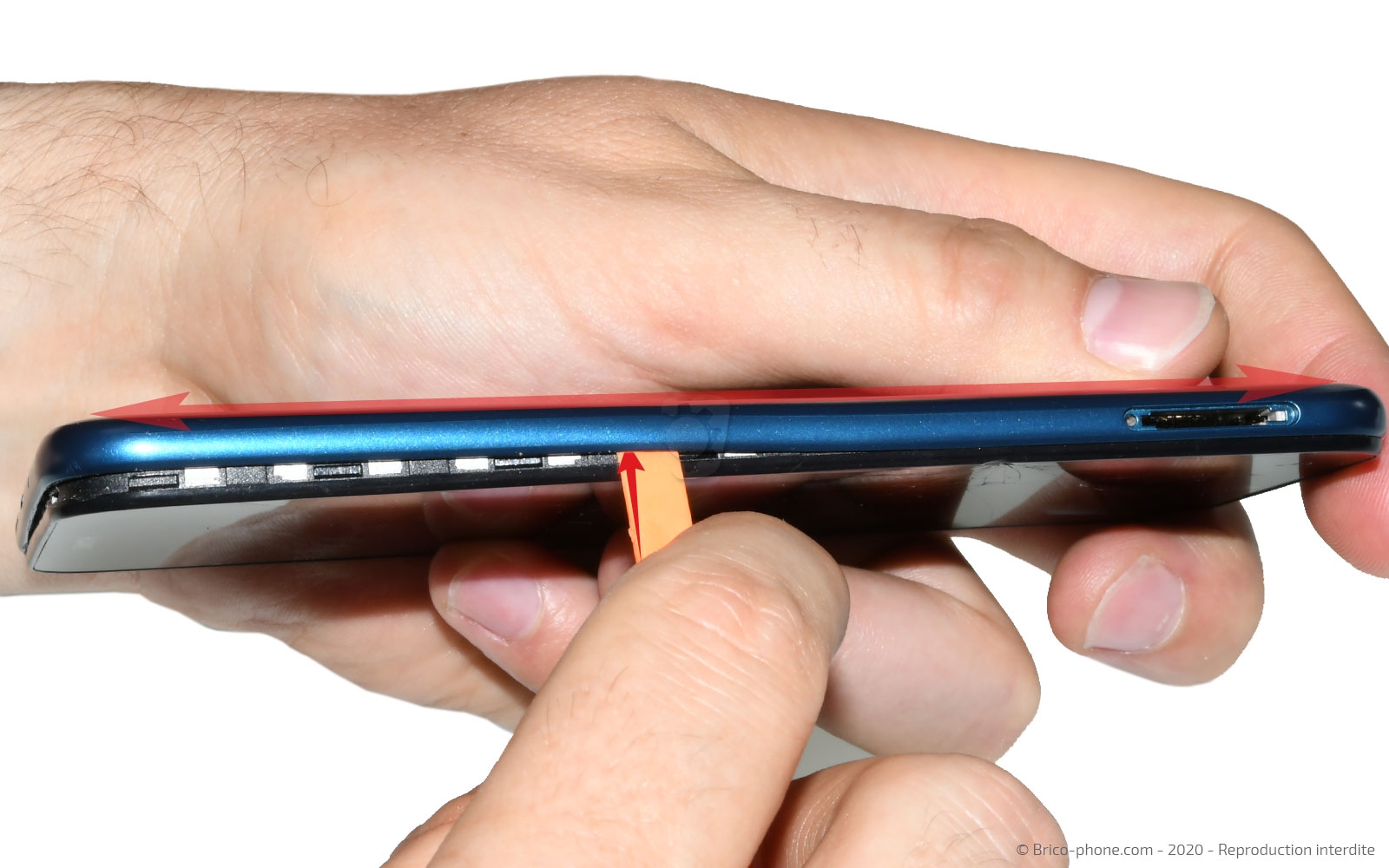 Changement de batterie sur Y5 2019 photo 3