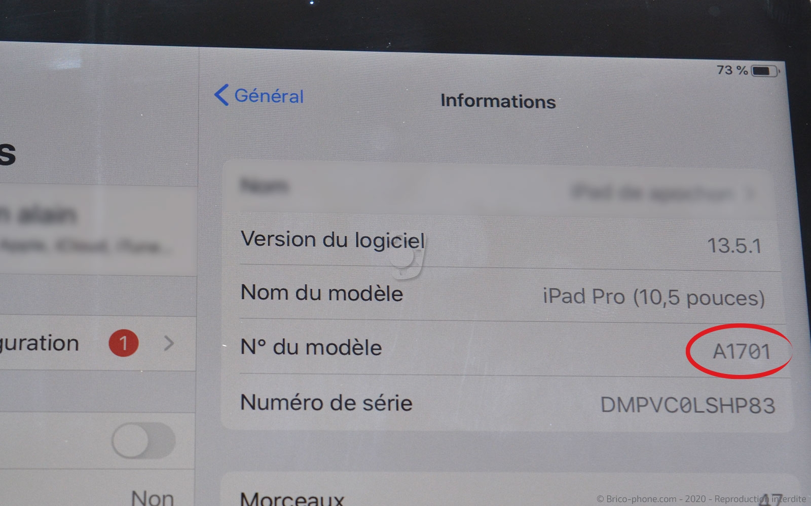 Changement d'écran sur iPad Pro 10-5 2017 photo 1