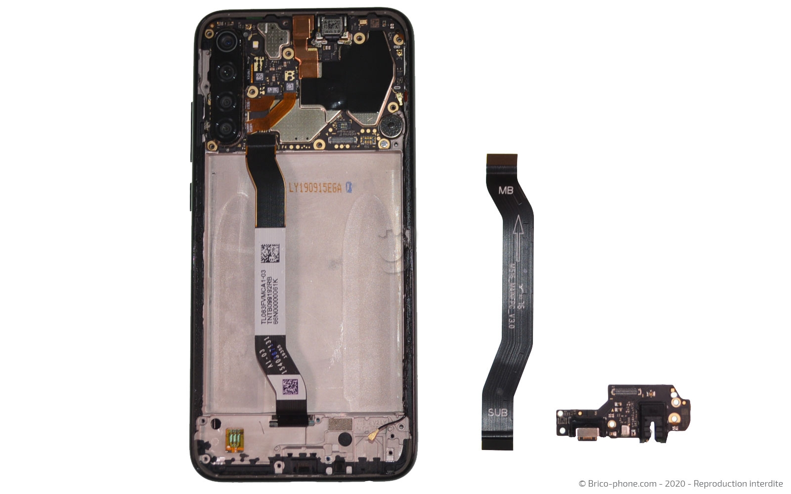 Démontage complet sur Redmi Note 8 photo 2