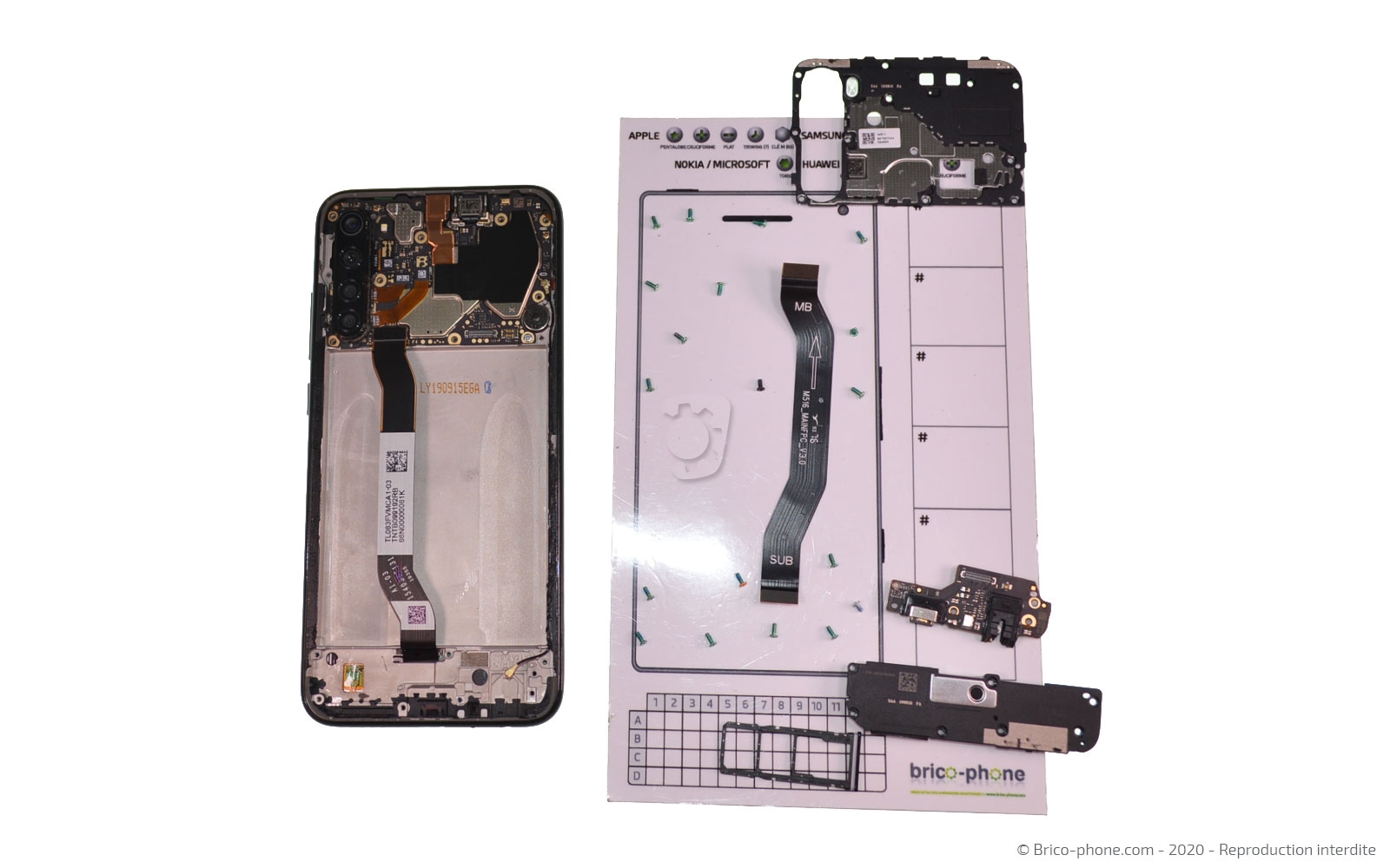 Démontage complet sur Redmi Note 8 photo 3