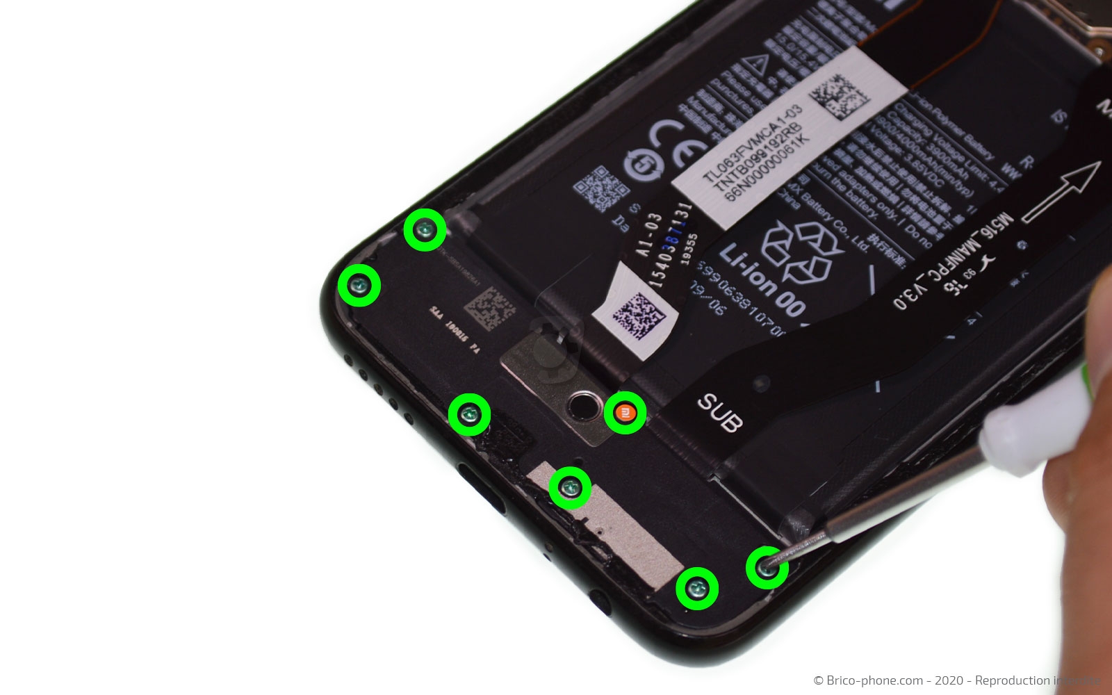 Changement du connecteur de charge sur Redmi Note 8 photo 1