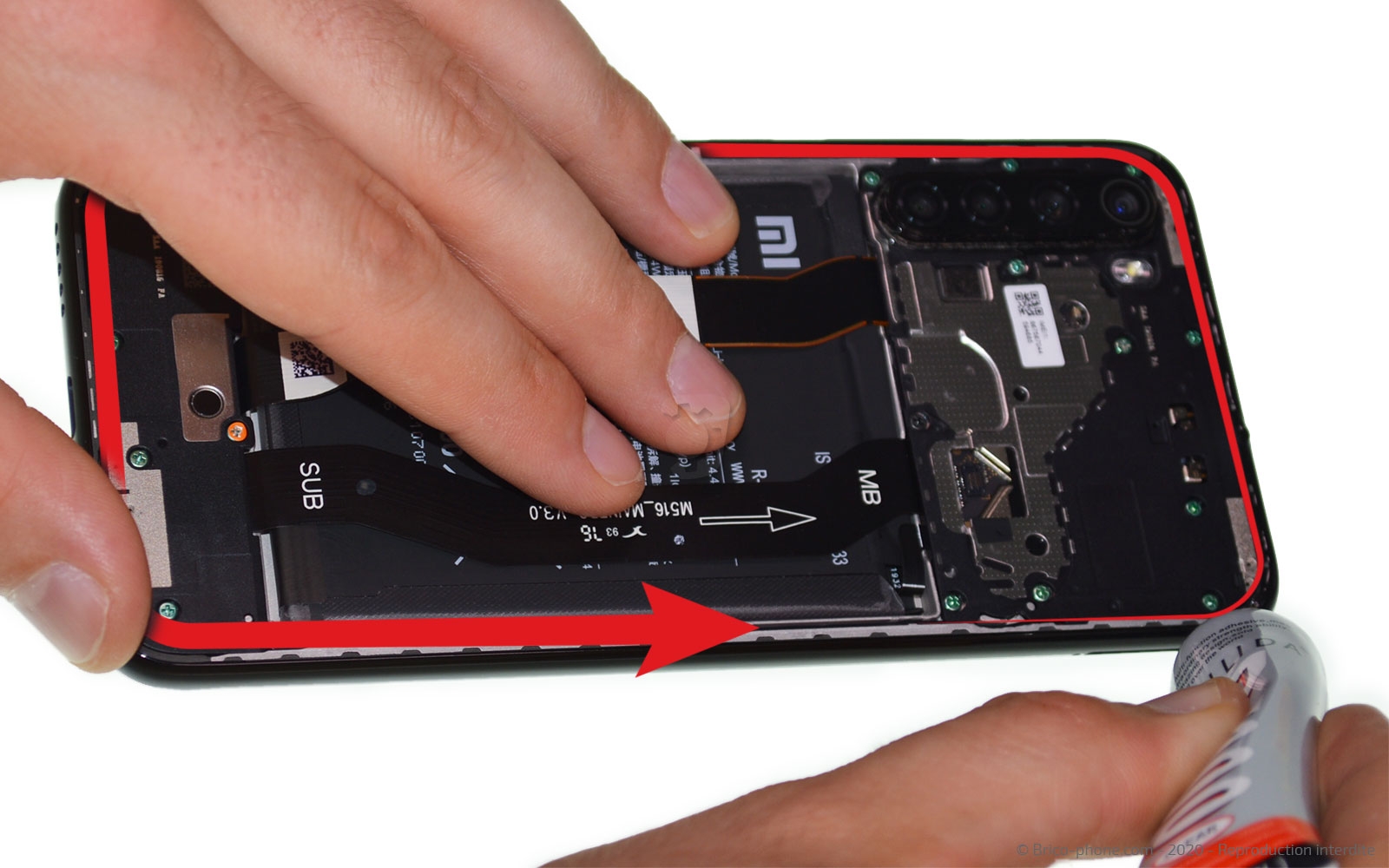 Changement du bloc écran sur Redmi Note 8 photo 1