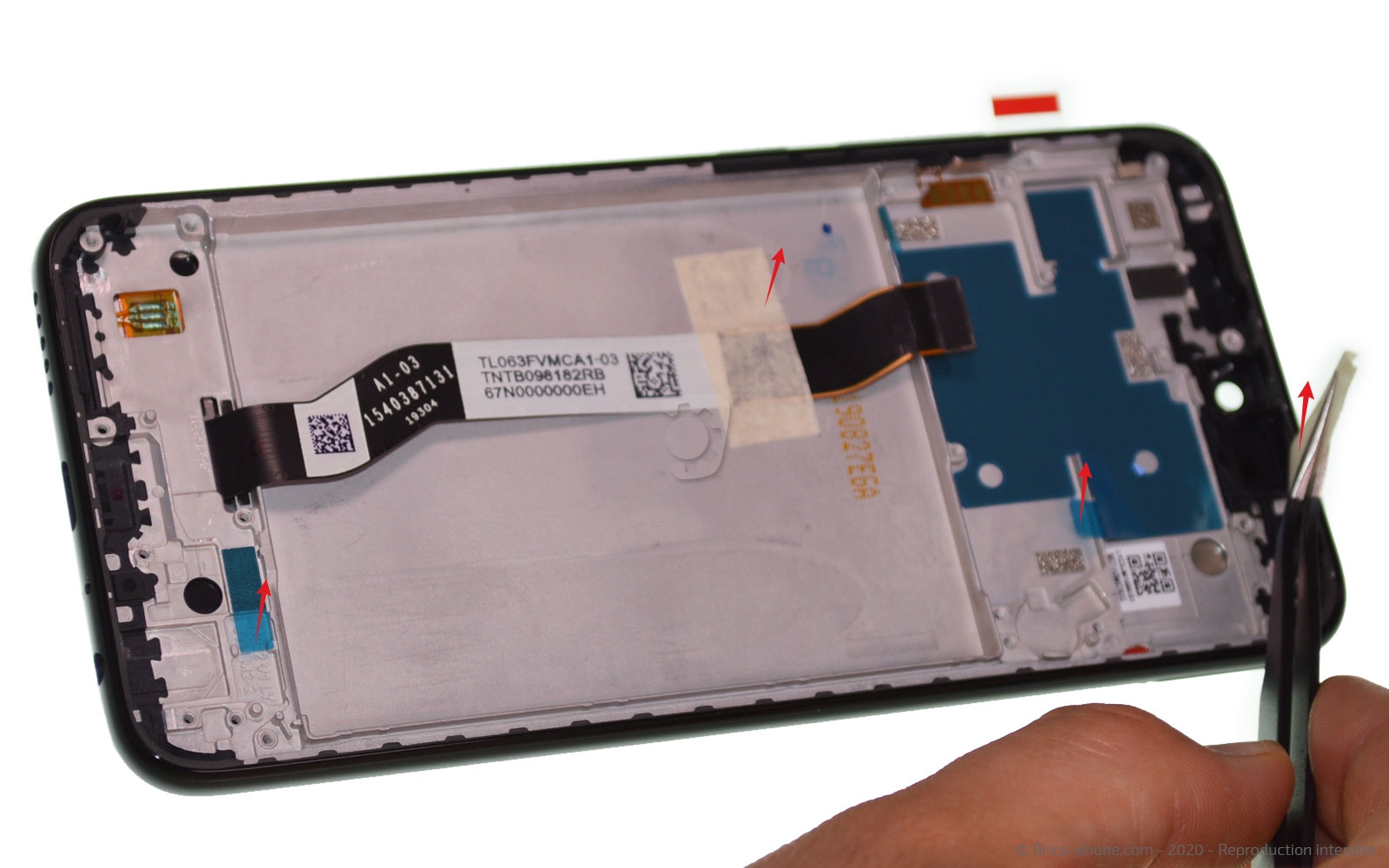 Changement du bloc écran sur Redmi Note 8 photo 4